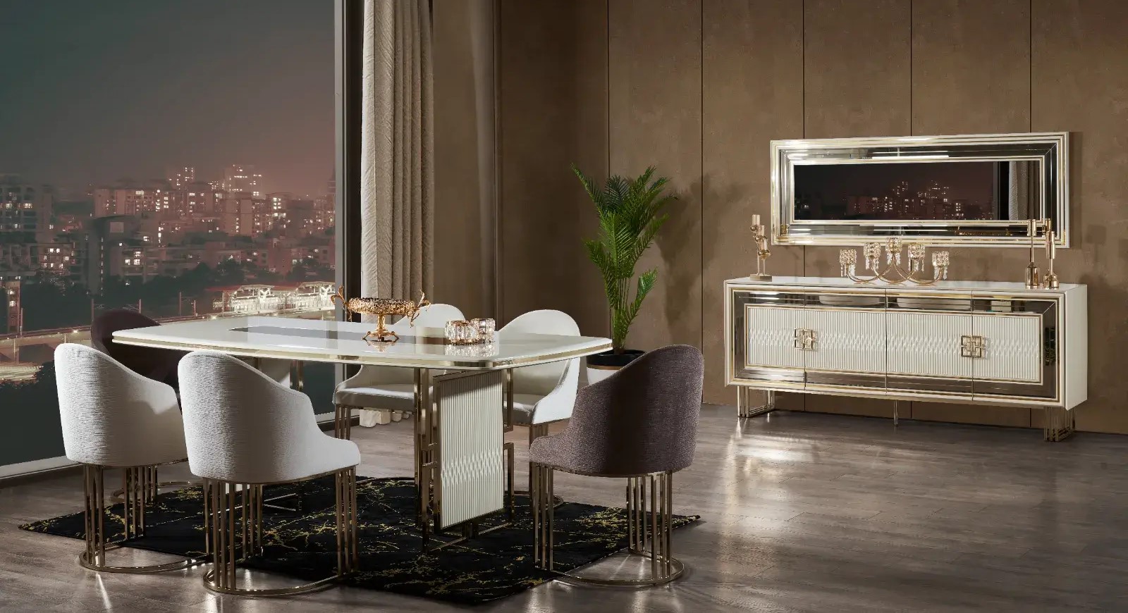 LUXURY YEMEK ODASI TAKIMI