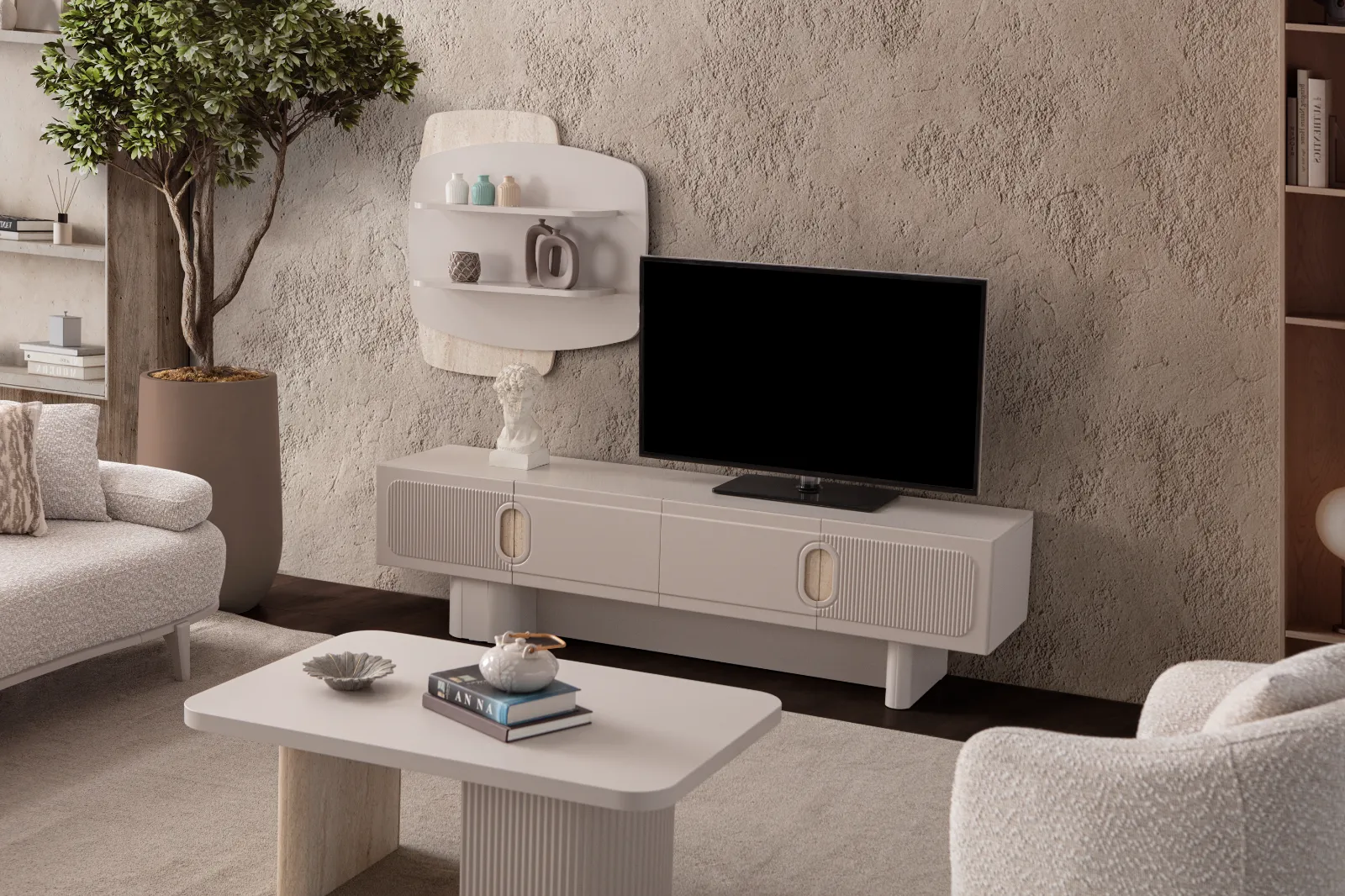 AURA TV ÜNİTESİ - Görsel 5