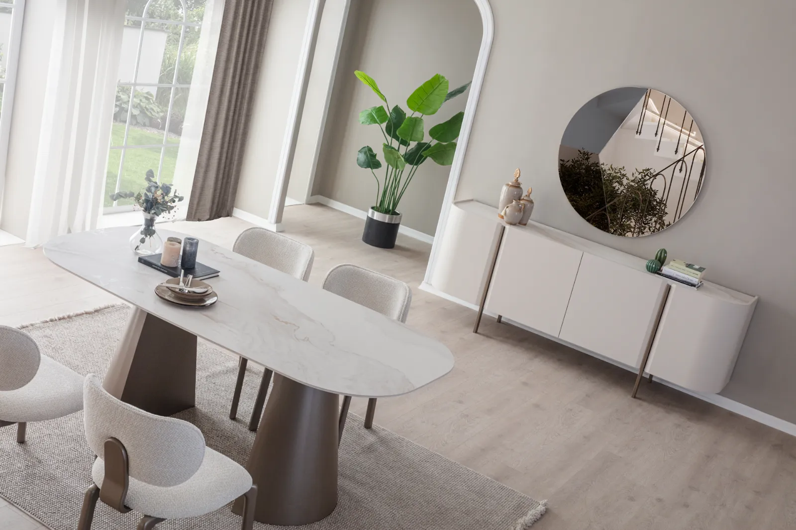 MİLANO YEMEK ODASI TAKIMI