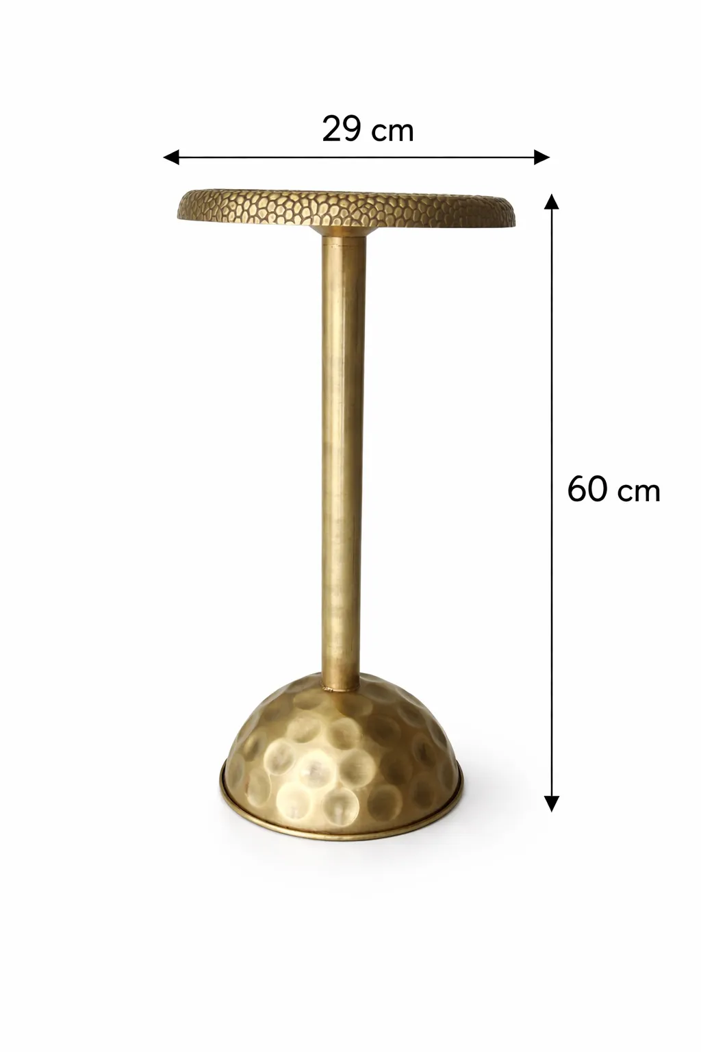 MAVERA ESKİTME GOLD YAN SEHPA - Görsel 3